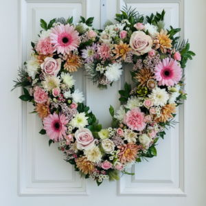 Sympathy Heart Pink