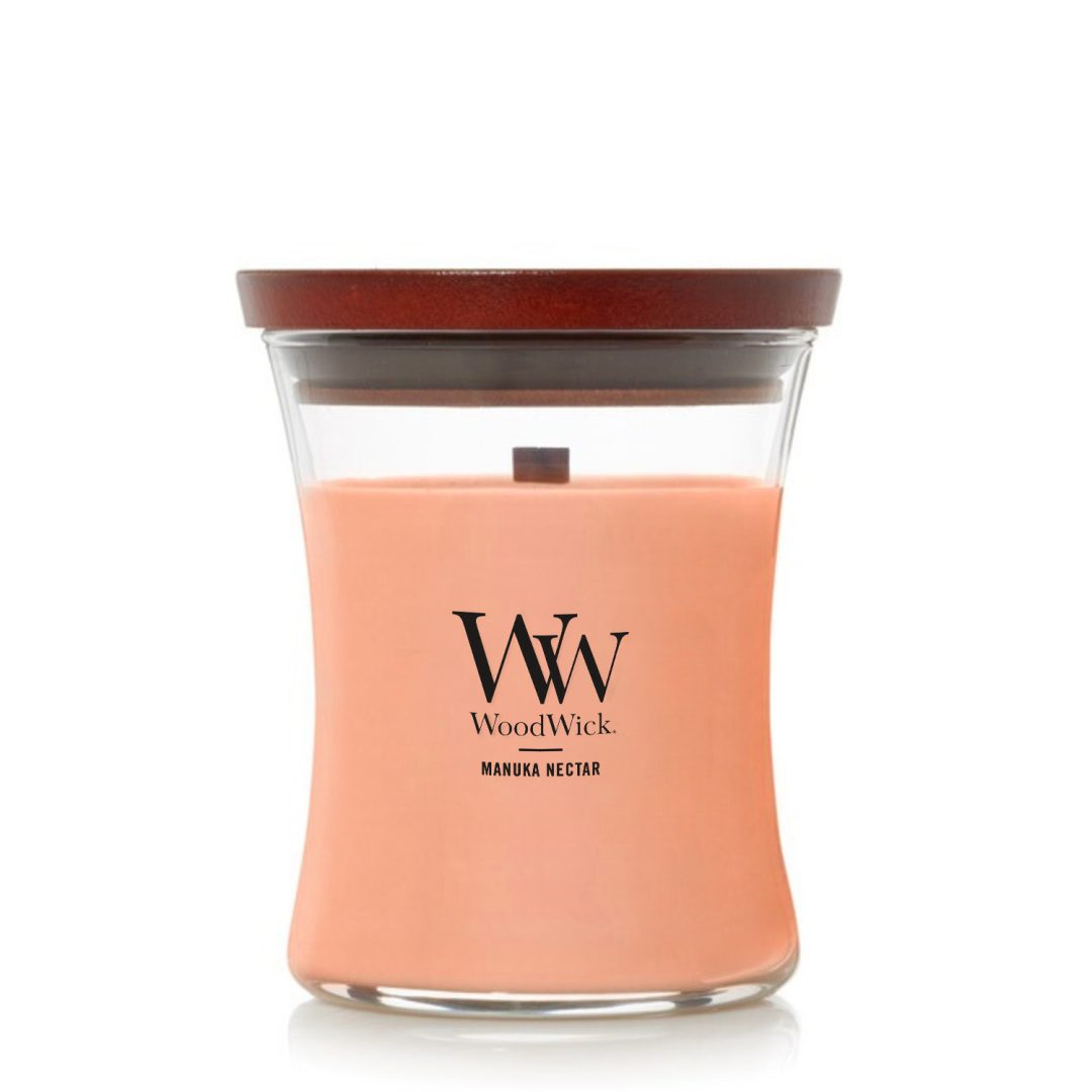 Manuka Nectar Medium Woodwick Candle