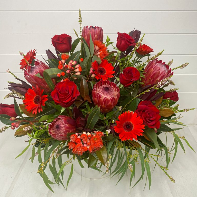 The Avery Floral Set-Red main image 0