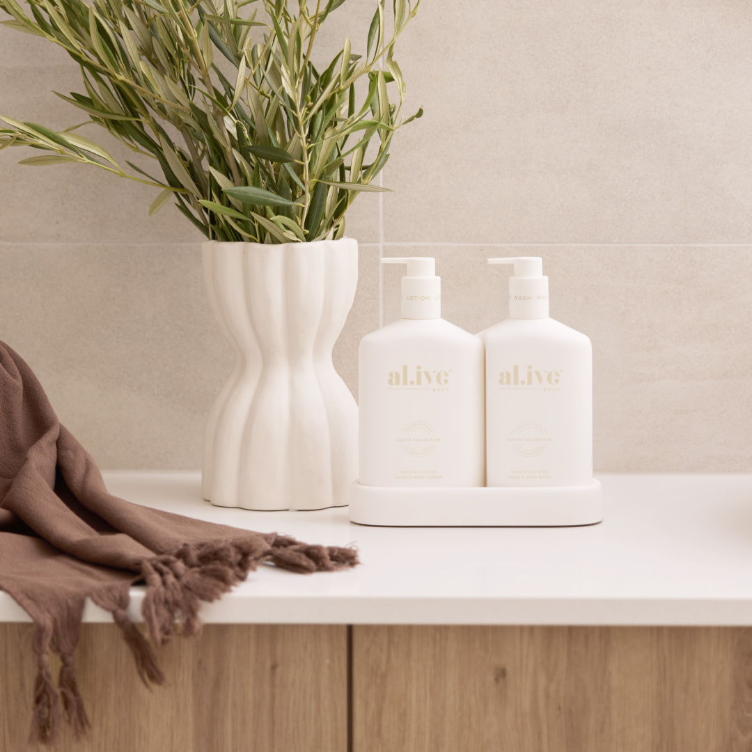 Al.ive Body DUO Hand and Body Wash - Mango & Lychee - Image 3