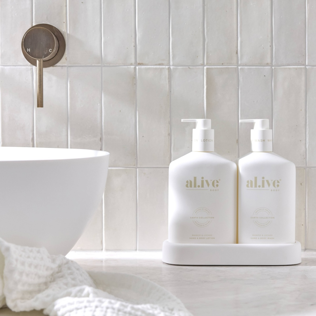 Al.ive Body DUO Hand and Body Wash - Mango & Lychee