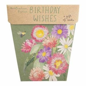 A Gift Of Seeds - Birthday Wishes Card