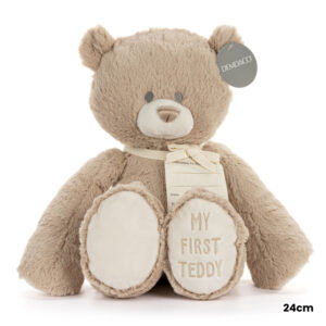 My First Teddy - 24cm Demdaco Caramel