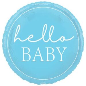 New Baby Balloon - Blue