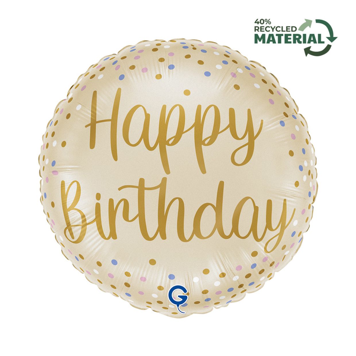 Happy Birthday Balloon - Neutral - Image 2
