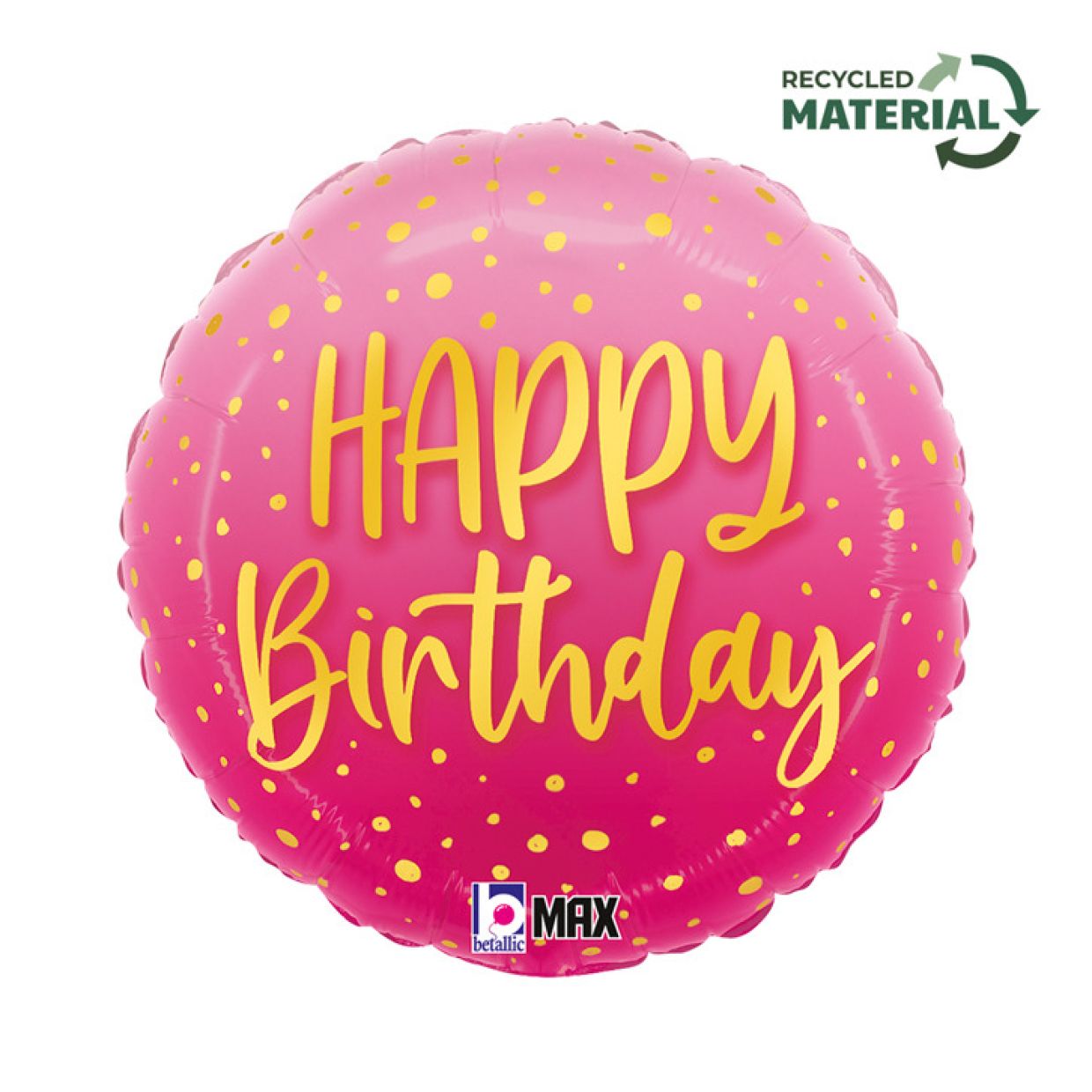 Happy Birthday Balloon - PINK - Image 2