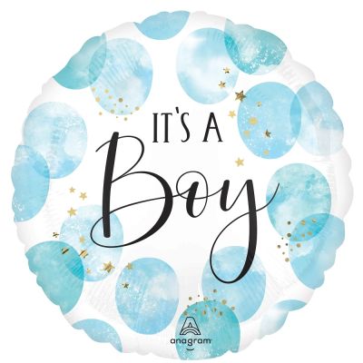 New Baby Balloon - Blue - Image 4
