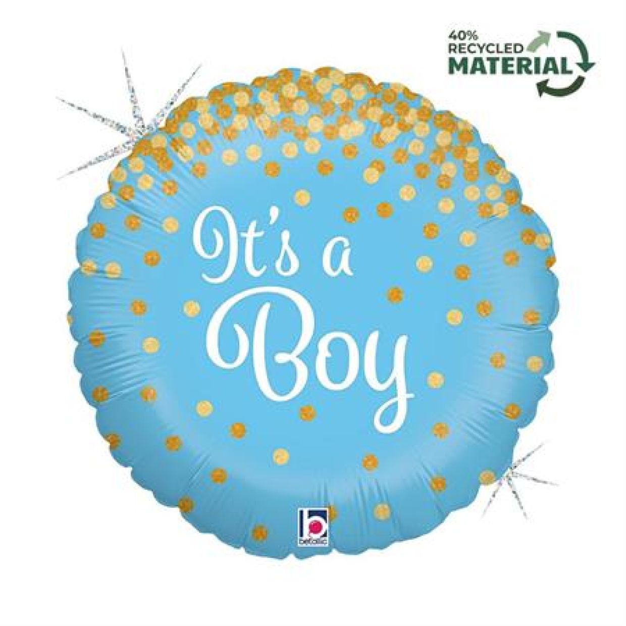 New Baby Balloon - Blue - Image 5
